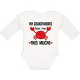 thumbnail image 3 of Inktastic My Grandparents Love Me Boys or Girls Long Sleeve Baby Bodysuit, 3 of 5