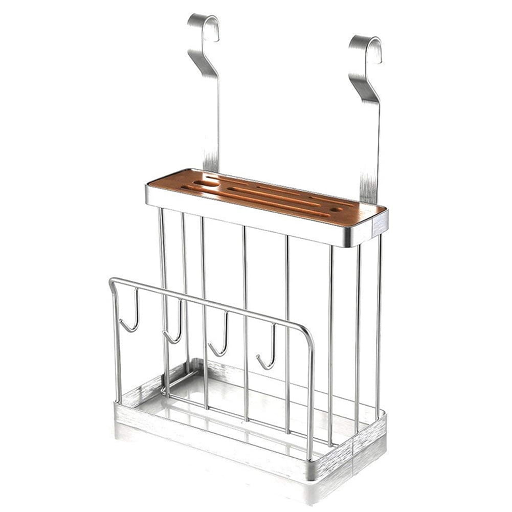 Wall Mounted Kitchen Rack Organizer Set for Household Items, Universal