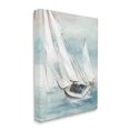 thumbnail image 3 of Stupell Industries Sailboat Watercraft Sailing Water Splashing Ocean Waves, 16 x 20, Design by Nan, 3 of 7