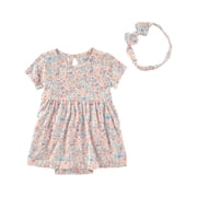 Baby ComfySoft Dress Set, 2-Piece, Sizes Preemie-6/9 Months