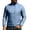 Puffer Jacket Light Blue, variant on Men's Puffer Jacket Lightweight Zipper Stand Collar Warm Thermal Outerwear for Cold Weather