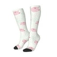 thumbnail image 2 of Easygdp Cute Pigs Fashionable Adult Sockings&Sports Sockings&Breathable Sockings, Non-Pilling,Contrasting Color Design, 2 of 9