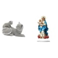 thumbnail image 1 of Escultura acrílica de gato, adorno de mesa, artesanía, figura decorativa, estatua de animal para dormitorio, sala de estar, oficina, regalo de inaugur, 1 of 8