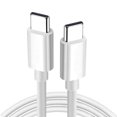 thumbnail image 1 of 1.5m USB-C Fast Charging Cable 60W Type-C White - Compatible with Samsung, Xiaomi, and More, 1 of 1