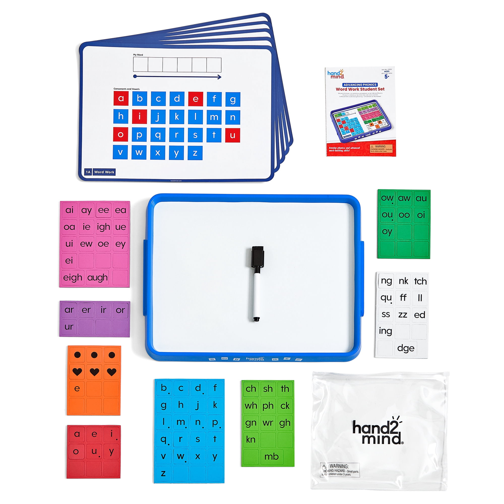 hand2mind Advancing Phonics Word Work, Student Set
