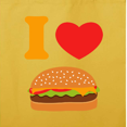 thumbnail image 3 of Inktastic I Love Cheeseburgers Tote Bag, 3 of 3