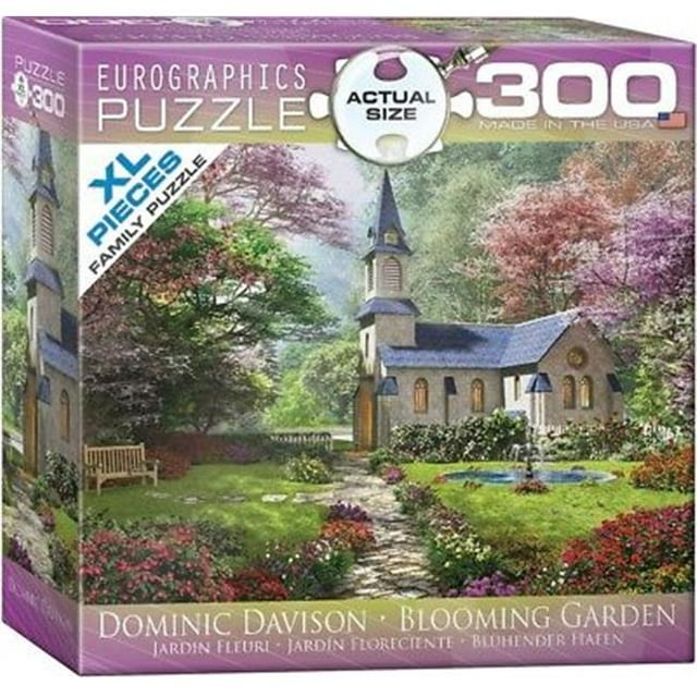 Eurographics 193180 Casse-Tête - Jardin en Fleurs - 300 Pcs Surdimensionné