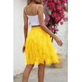 thumbnail image 4 of NordicNest Tulle Skirts for Women Short Fairy Skirt Tutu A-Line Mesh Layered Spring Skirts Summer Skirts, 4 of 5