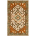 thumbnail image 2 of SAFAVIEH Heritage Nita Traditional Wool Area Rug, Light Blue/Rust, 3' x 5', 2 of 6