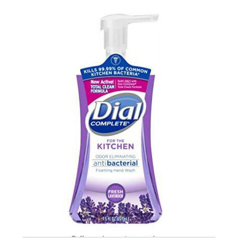Dial Complete For the Kitchen Lavender Foaming Hand Wash 7.5 oz Pack of 2 Walmart