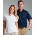 thumbnail image 3 of Charles River Women's Classic Solid Wicking Polo in White XXL | 2811, 3 of 4