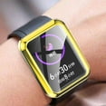 thumbnail image 4 of New Bumper Smart Watch Shell Protective Case Cover Plating TPU Screen Protector BLACK, 4 of 8