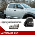 thumbnail image 5 of GTINTHEBOX For Dodge Ram 1500 2500 3500 etc Smoked Amber LED Side Mirror Lights Turn Signal, 5 of 12