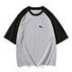 thumbnail image 2 of Playeras Para Gimnasio Para Hombre, Camiseta De Manga Corta Ancha Y Moderna Con Bloques De Color Para Hombre, Camiseta De Cuerpo Grande, 2 of 3