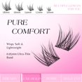 thumbnail image 4 of Extensiones de pestañas VEYESBEAUTY Lash Clusters LuxeBold 14 mm, 4 of 7