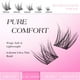thumbnail image 4 of Extensiones de pestañas VEYESBEAUTY Lash Clusters LuxeBold 12 mm, 4 of 7