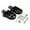 black, variant on Motorcycle Universal CNC Colorful Footpeg Footrest Foot Pegs For HONDA CRF XR 50 70 110 M2R SDG DHZ SSR KAYO Pit Bike