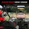 thumbnail image 5 of UTV Rear View Mirror Compatible with Polaris Ranger XP XP/Crew Factory Mounting Tab Requi Replace OEM#, 5 of 5