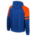 thumbnail image 3 of Men's Colosseum  Royal Florida Gators Todd Raglan Pullover Hoodie, 3 of 3