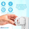 thumbnail image 3 of Bloqueo para cargador LOCK SOCKET para enchufe de 12 W, antirrobo y seguro para niños, USA, 3 of 9