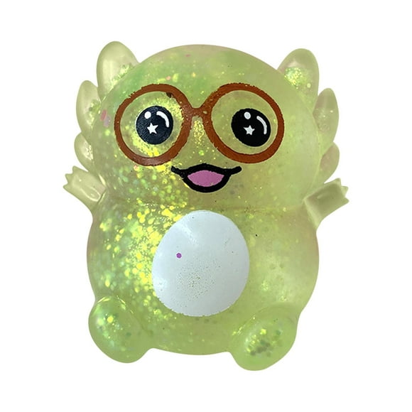 Green Maltose Sloth Slow Rising Stress Relief Squeeze Toy Soft Rubber Material Stretchy Fidget Sensory Ball For Anxiety Relief Handheld Size 2.95 Inch Green