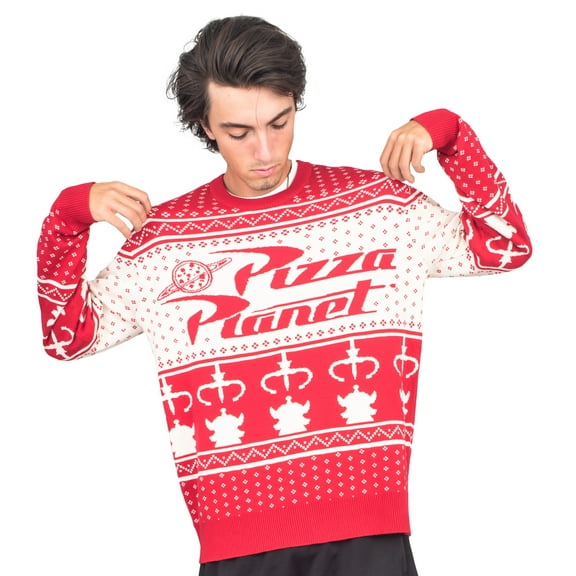 Toy Story Pizza Planet Ugly Christmas Sweater