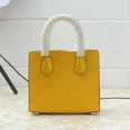 thumbnail image 4 of Michael Kors Mercer 30S0Gm9M6L Medium Leather Messenger Bag In Sun, 4 of 6