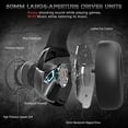thumbnail image 5 of ONIKUMA K5 PRO Gaming Headset with Microphone PC Gamer 3.5mm Stereo Headphones Noise Cancelling Over Ear Ear Cups for Gamepad New Laptop Computer, 5 of 7