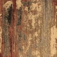 thumbnail image 1 of Ahgly Company Indoor Square Oriental Brown Industrial Area Rugs, 4' Square, 1 of 4