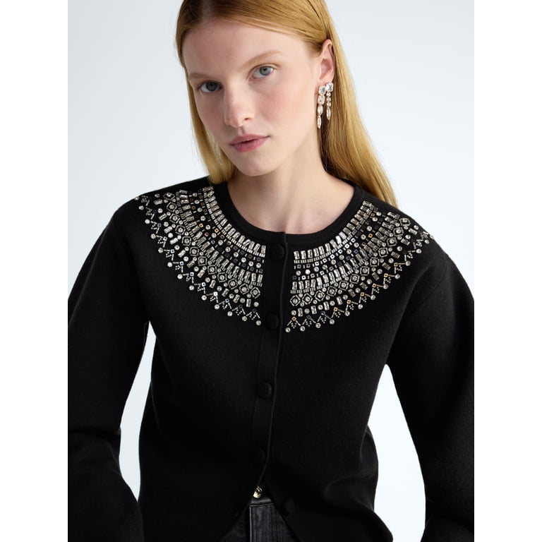 Scoop Women's Embellished Cardigan photo 5