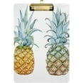 thumbnail image 1 of FMSHPON Pineapple Clipboard Hardboard Wood Nursing Clip Board and Pull for Standard A4 Letter 13x9 inches, 1 of 7