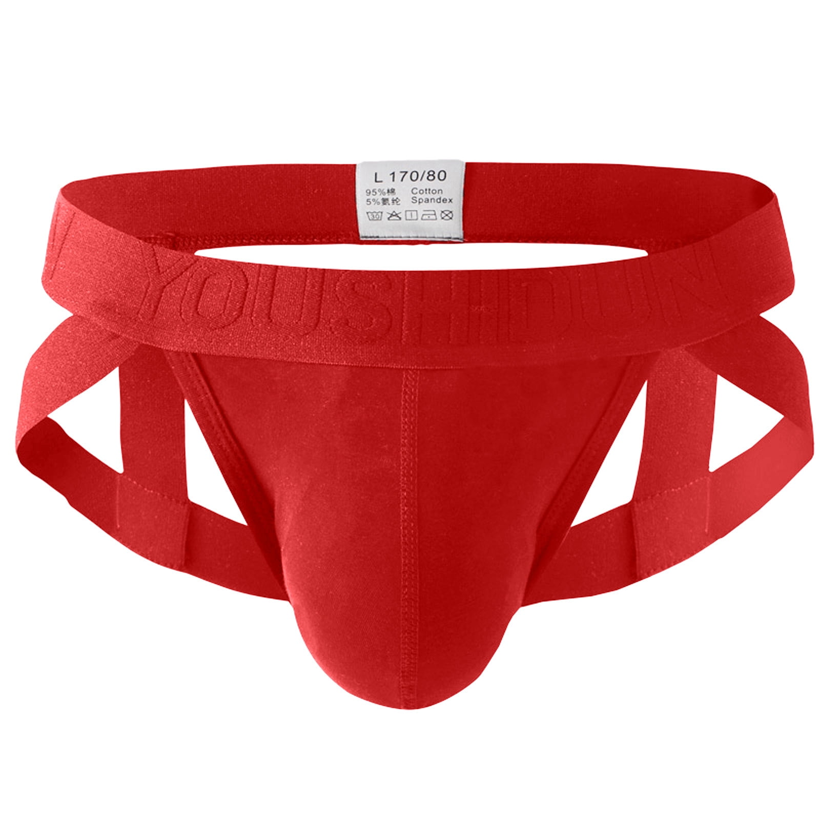 NCWSO Jockstrap Central Mens Underwear Sexy Underpants Cotton Sexy  Breathable Underwear Mens Winter Thermal Underwear Set, A-red, X-Large :  : Clothing, Shoes & Accessories