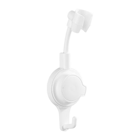 

Shower Head Bracket 360° Adjustable Showerhead Holder Plastic Punch-free Bathroom Mount White