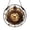 Acrylic 3.5 Inch, variant on Stained Glass Cuckoo Clock Bat Design – Decorative Window Suncatcher1901