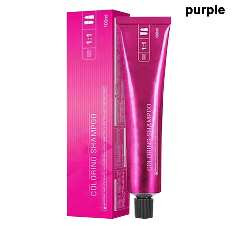 Slightly Tide Color Single Hair Cream Purple 066 Hair Coloring Shampoo