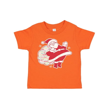 

Inktastic Santa Greetings Boys or Girls Toddler T-Shirt