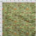 thumbnail image 4 of oneOone Coton Cambric Vert Foncé Tissu Robe Tissu Tissu Imprimé par la Cour 56 Pouces de Large, 4 of 5