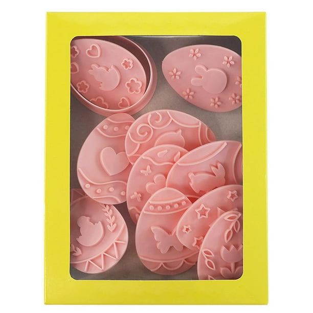 Juego de cortadores de galletas de Pascua - ¡10 formas únicas para la diversión festiva de hornear!