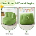 thumbnail image 3 of 『Home Decoration』Yalmila Ultra Soft Bean Bag Chair for Kids and Adults includes pocket,Zipper Comfy Chair(2ft, Lime Green)!Note SMALL sizes!, 3 of 11