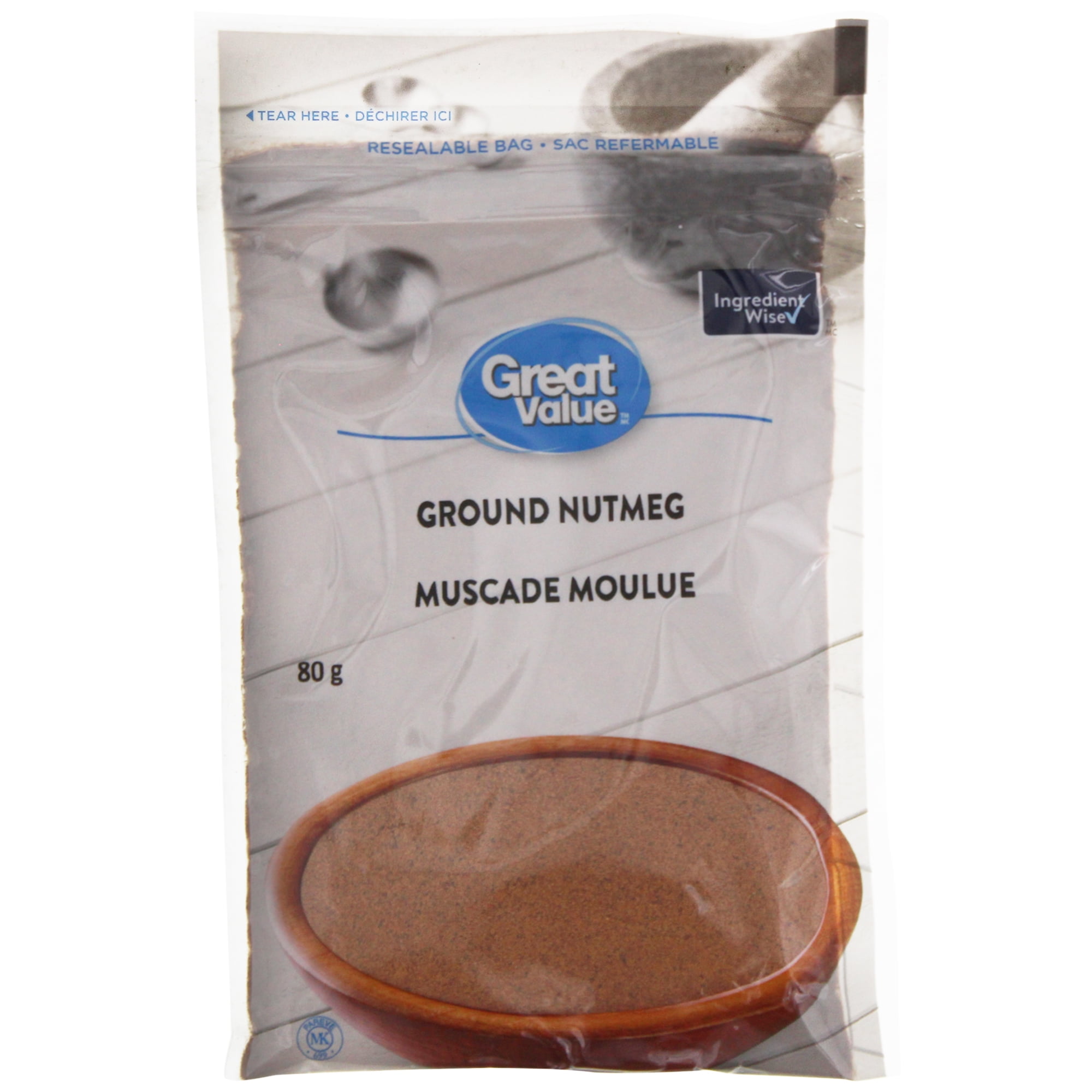 Muscade moulue Great Value 80 g