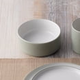 thumbnail image 6 of Noritake ColorTex Stone Sage Set of 4 Stax Cereal Bowls, 6 of 7