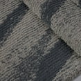 thumbnail image 4 of Ladole Rugs Stylish Modern Abstract Jasper Contemparory Elegent Soft Shag Shaggy Grey Area Rug Carpet 4x6 (3'11" x 5'7", 120cm x 170cm), 4 of 5