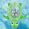 Victool Turtle Shaped Inflatable Water Mat Thickened Baby Playing Mat Green