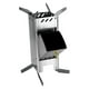 thumbnail image 4 of Estufa de camping plegable compacta y multifuncional para cocinar Plata, 4 of 8