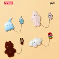 thumbnail image 4 of 2025 POPMART CRYBABY Crying Again Series Peluche Insignia Caja Sorpresa Bolsa de Adivinanzas Caja Misteriosa Juguetes Muñeca Linda Figura de Anime Adornos de Escritorio, 4 of 5