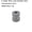 S, variant on MATROOY Titanium Alloy Small Tool Pendant EDC Creative Lanyard Rope Bead DIY Rope Bead-S