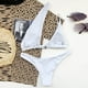 thumbnail image 4 of Traje de baño de bikini ajustable con vendaje casual para mujer Conjunto de ropa de playa Fridja nalpqowj21487, 4 of 5