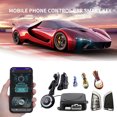 thumbnail image 1 of Car Keyless Entry Engine Start Alarm System Push Button APP Remote Starter/Stop, 1 of 4