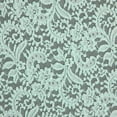 thumbnail image 3 of Zelouf Dalli Floral Glitter Lace  , Sewing, DIY, Crafts Fabric by the Yard, Delicate Aqua, 3 Yard, 3 of 3