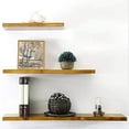 thumbnail image 2 of Invisible Wall Mounted Floating Shelf Bracket Metal Floating Shelf Bracket Concealed Wood Floating Shelf Bracket, Glossy White Stainless Steel, 4 Pcs, 2 of 5
